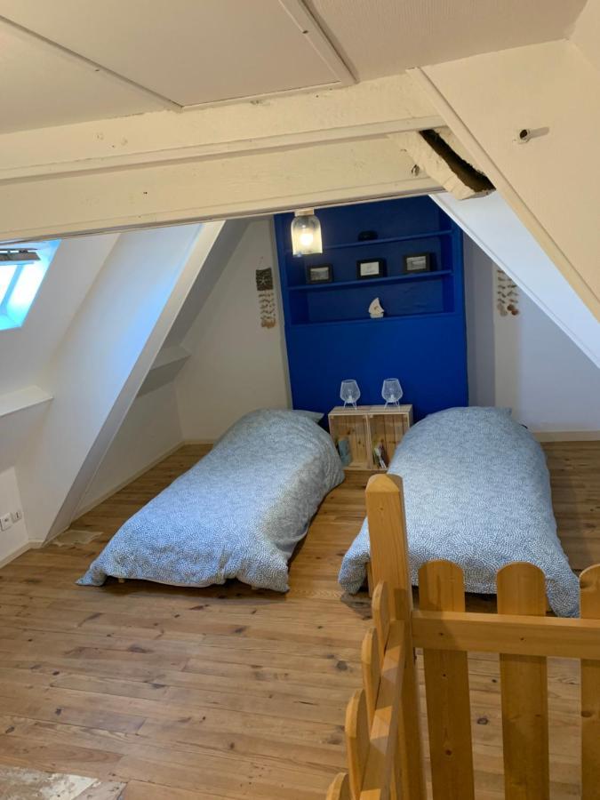 Authentique Maison De Pecheur A Port-En-Bessin Екстериор снимка