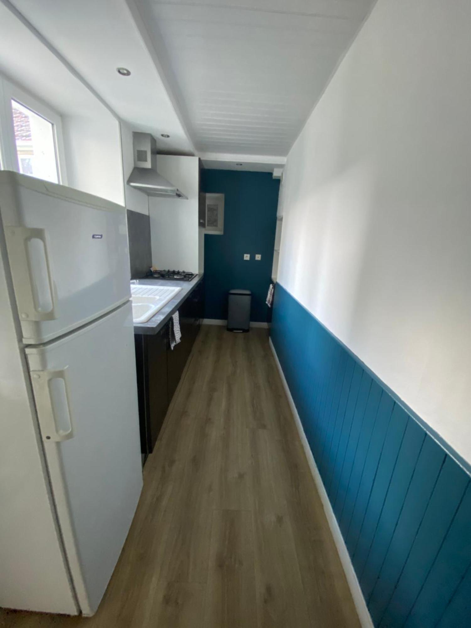 Authentique Maison De Pecheur A Port-En-Bessin Екстериор снимка